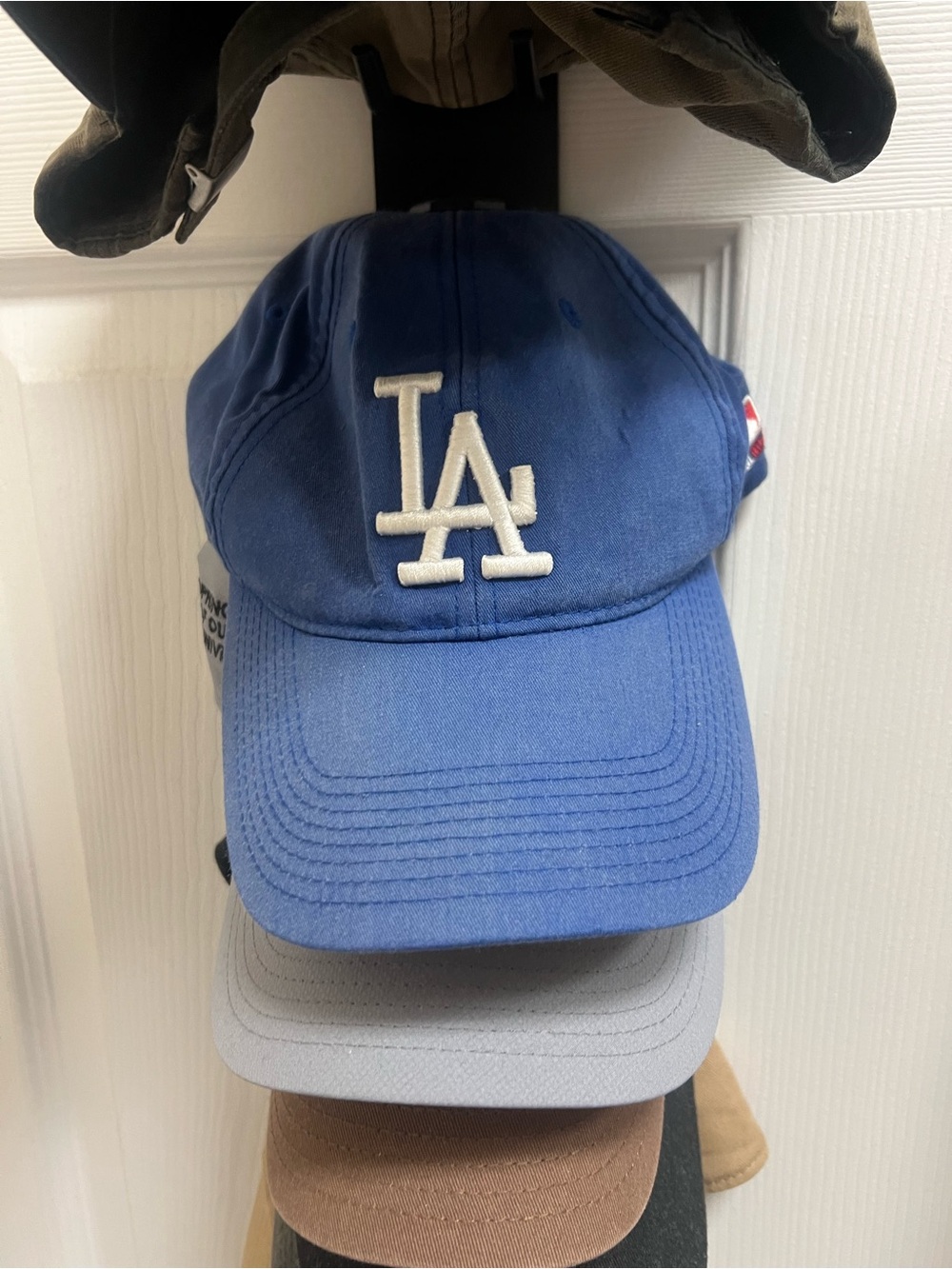 Los Angeles Baseball Cap - Blue with White LA Logo